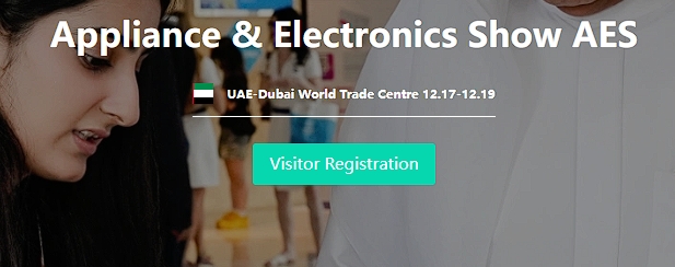 Dec 17 to19 attend Appliance and Electronics Show AES: location UAE Dubai World Trade Centre