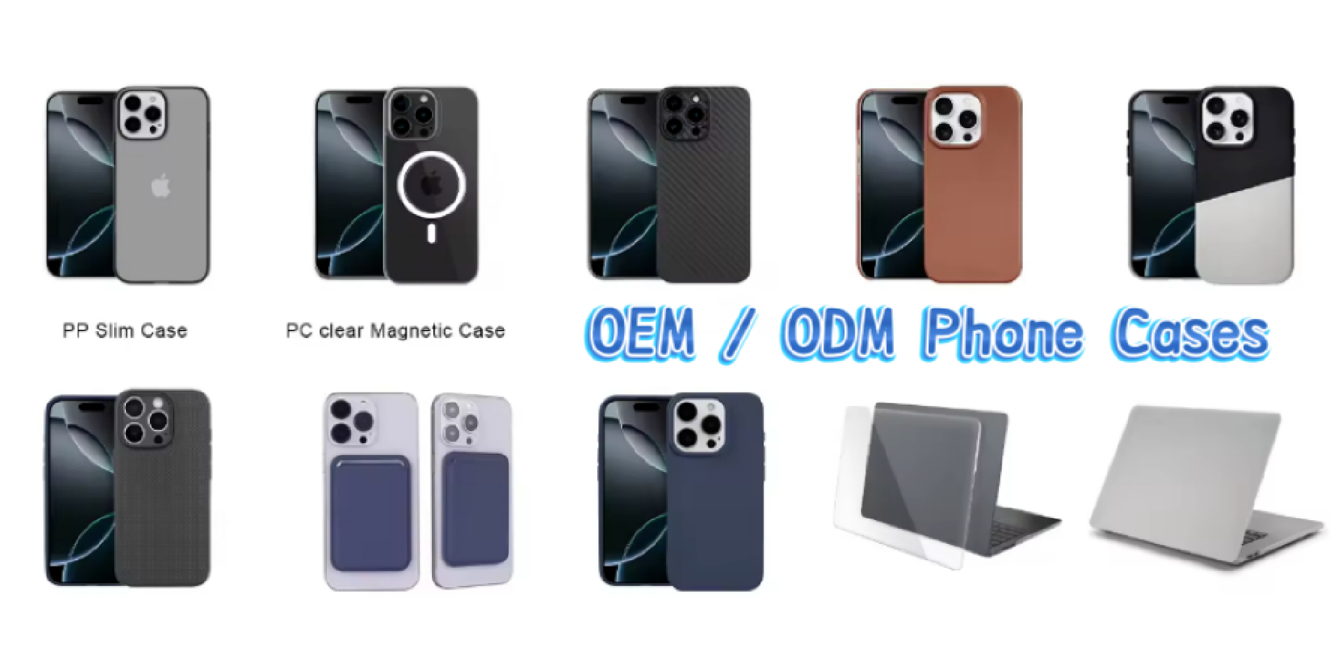 Phone case banner