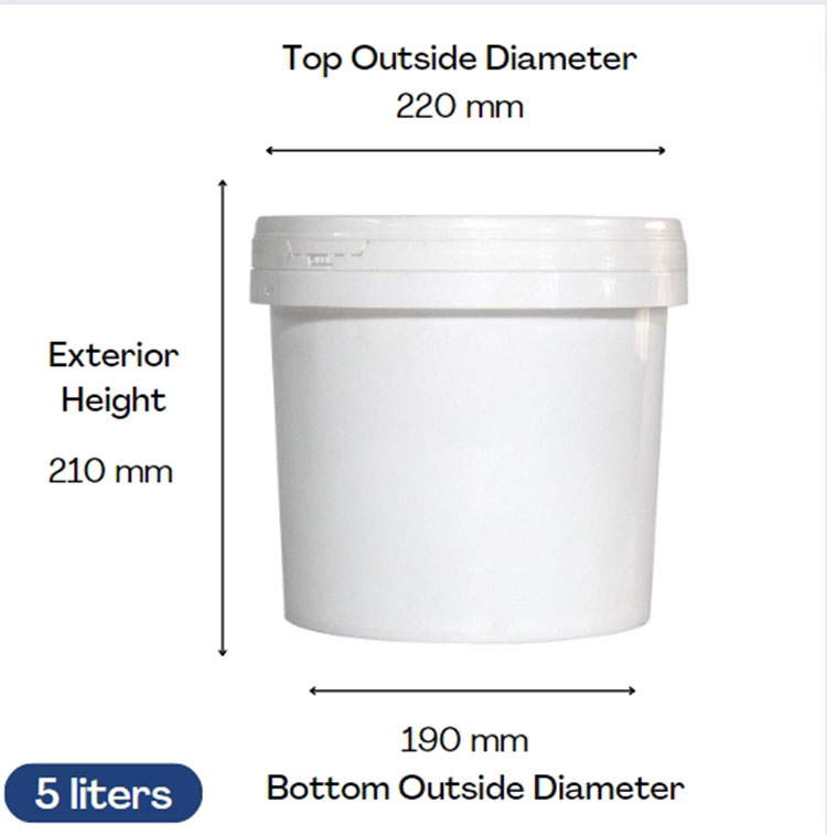 Why Choose Food-Grade 5L Round Pails for Liquid and Bulk Food Storage?