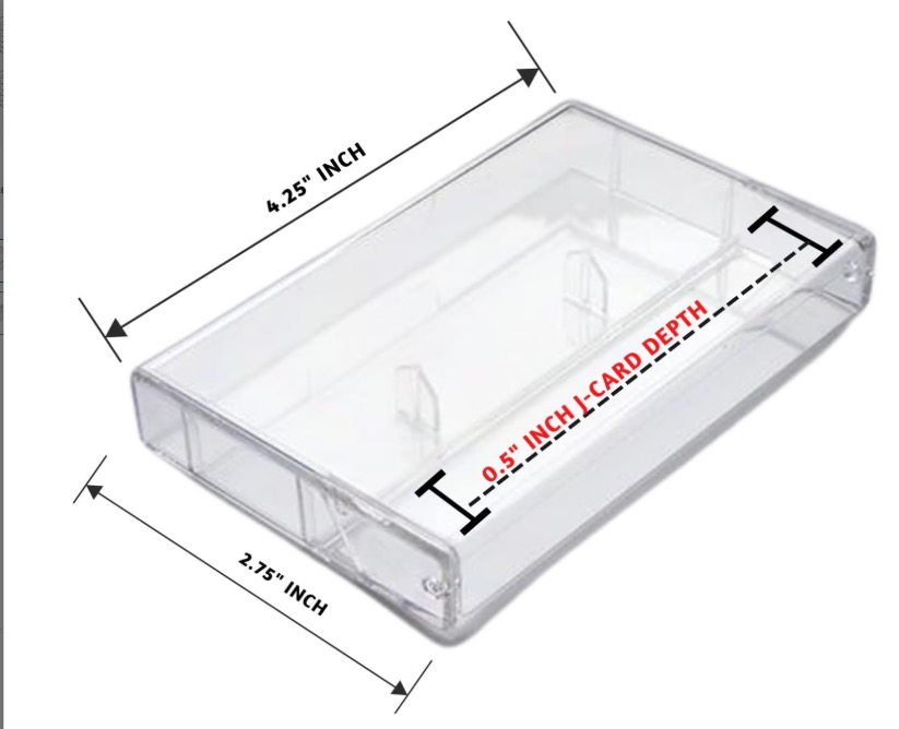 cassette case size