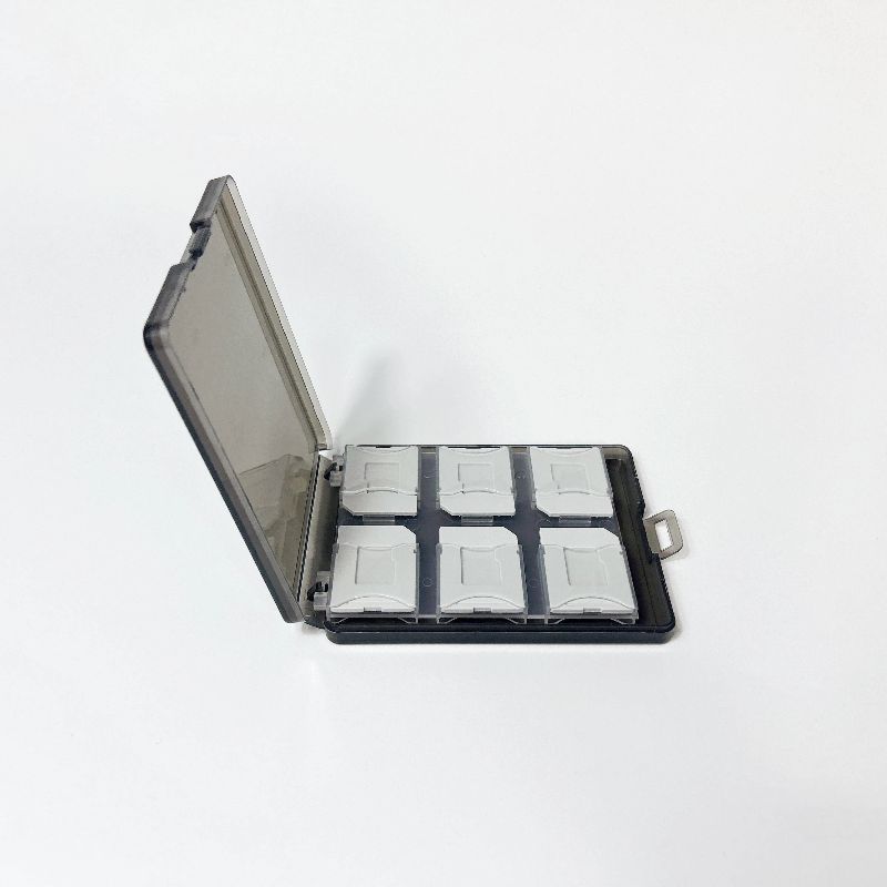 12 slots memory card case